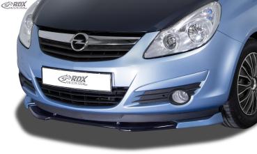 RDX Frontspoilerlippe VARIO-X für OPEL Corsa D (-2010) Frontlippe Front Ansatz Vorne Spoilerlippe