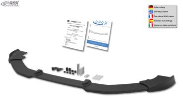 RDX Frontspoilerlippe VARIO-X für VW Golf 7 Frontlippe Front Ansatz Vorne Spoilerlippe