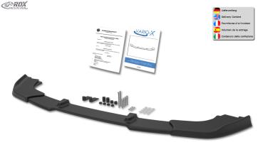 RDX Frontspoilerlippe VARIO-X für MERCEDES CLC-Klasse CL203 (-2004) Frontlippe Front Ansatz Vorne Spoilerlippe