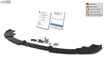 RDX Frontspoilerlippe VARIO-X für MERCEDES Sprinter NCV 3 W906 (-2013) Frontlippe Front Ansatz Vorne Spoilerlippe