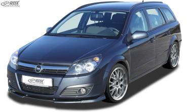 RDX Frontspoilerlippe VARIO-X für OPEL Astra H 4/5 türig Frontlippe Front Ansatz Vorne Spoilerlippe