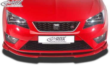 RDX Frontspoilerlippe VARIO-X für SEAT Leon 5F FR + Cupra -2017 (auch SC und ST) Frontlippe Front Ansatz Vorne Spoilerlippe