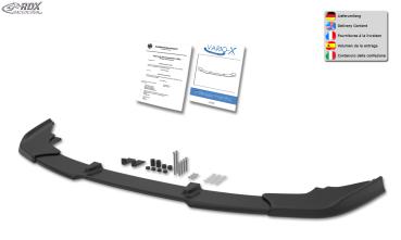 RDX Frontspoilerlippe VARIO-X für BMW 6er F06 Gran Coupe (M-Technik Frontstoßstange) Frontlippe Front Ansatz Vorne Spoilerlippe