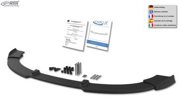 RDX Frontspoilerlippe VARIO-X für CHEVROLET Cruze 2009-2012 Frontlippe Front Ansatz Vorne Spoilerlippe