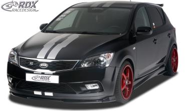 RDX Frontspoilerlippe VARIO-X für KIA Ceed Typ ED 2009-2012 (auch SW) Frontlippe Front Ansatz Vorne Spoilerlippe