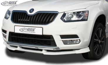 RDX Frontspoilerlippe VARIO-X für SKODA Yeti 2014+ Frontlippe Front Ansatz Vorne Spoilerlippe