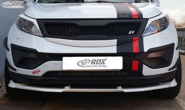 RDX Frontspoilerlippe VARIO-X für KIA Sportage (SL) Frontlippe Front Ansatz Vorne Spoilerlippe