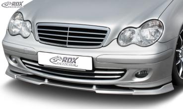 RDX Frontspoilerlippe VARIO-X für MERCEDES C-Klasse W203 2004+ Frontlippe Front Ansatz Vorne Spoilerlippe