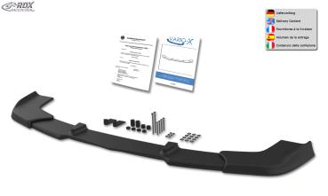 RDX Frontspoilerlippe VARIO-X für OPEL Meriva A OPC Frontlippe Front Ansatz Vorne Spoilerlippe
