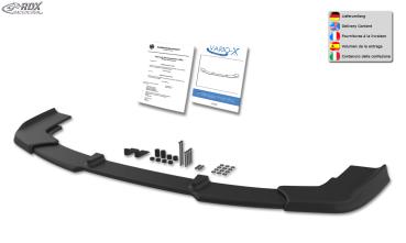RDX Frontspoilerlippe VARIO-X für TOYOTA Corolla E12 TS (2004-2007) Frontlippe Front Ansatz Vorne Spoilerlippe