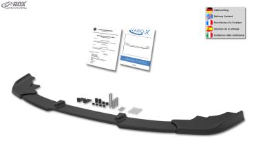 RDX Frontspoilerlippe VARIO-X für BMW 7er F01 / F02 i.V.m. M-Paket (2008-2015) Frontlippe Front Ansatz Vorne Spoilerlippe