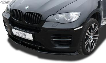 RDX Frontspoilerlippe VARIO-X für BMW X6 E71 (incl. M50) Frontlippe Front Ansatz Vorne Spoilerlippe