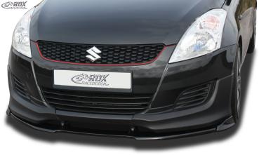 RDX Frontspoilerlippe VARIO-X für SUZUKI Swift FZ/NZ 2010-2013 (für Fzg. mit JDM/GT-Frontspoilerecken) Frontlippe Front Ansatz Vorne Spoilerlippe