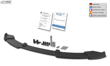 RDX Frontspoilerlippe VARIO-X für MINI R56 / R57 (für Fahrzeuge mit Hypersport Aerodynamik-Kit) Frontlippe Front Ansatz Vorne Spoilerlippe