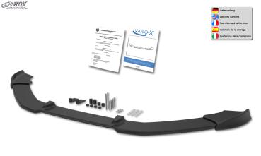 RDX Frontspoilerlippe VARIO-X für FORD C-MAX Typ DXA Facelift 2015+ / Grand C-MAX Typ DXA Facelift 2015+ Frontlippe Front Ansatz Vorne Spoilerlippe