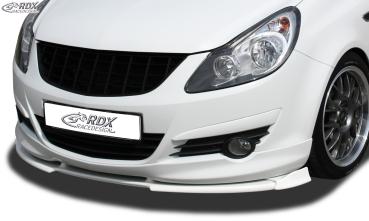 RDX Frontspoilerlippe VARIO-X für OPEL Corsa D -2010 OPC-Line Frontlippe Front Ansatz Vorne Spoilerlippe