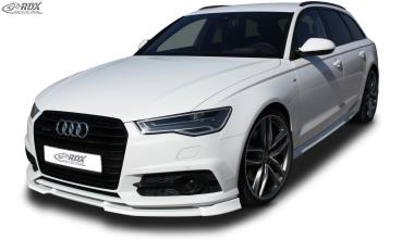 RDX Frontspoilerlippe VARIO-X für AUDI A6 4G C7 S-Line / S6 2014+ Frontlippe Front Ansatz Vorne Spoilerlippe
