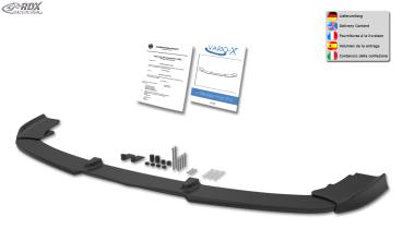 RDX Frontspoilerlippe VARIO-X für MERCEDES CLS-Klasse C218 -08/2014 i.V.m. AMG-Paket Frontlippe Front Ansatz Vorne Spoilerlippe