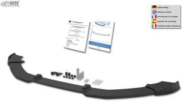 RDX Frontspoilerlippe VARIO-X für VW Passat 3G B8 (-2019) Frontlippe Front Ansatz Vorne Spoilerlippe