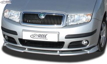 RDX Frontspoilerlippe VARIO-X für SKODA Fabia 1 (6Y) 2004+ (nicht GT / RS) Frontlippe Front Ansatz Vorne Spoilerlippe