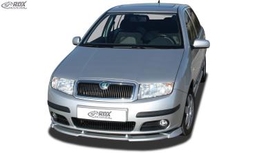 RDX Frontspoilerlippe VARIO-X für SKODA Fabia 1 (6Y) 2004+ (nicht GT / RS) Frontlippe Front Ansatz Vorne Spoilerlippe