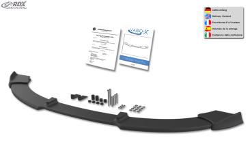 RDX Frontspoilerlippe VARIO-X für FORD EcoSport 2014-2017 Frontlippe Front Ansatz Vorne Spoilerlippe