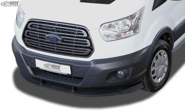 RDX Frontspoilerlippe VARIO-X für FORD Transit (MK7 / 2014+) Frontlippe Front Ansatz Vorne Spoilerlippe