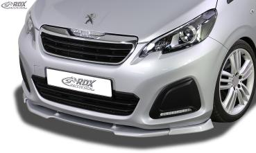 RDX Frontspoilerlippe VARIO-X für PEUGEOT 108 Frontlippe Front Ansatz Vorne Spoilerlippe