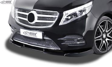 RDX Frontspoilerlippe VARIO-X für MERCEDES V-Klasse W447 AMG-Line Frontlippe "V1" Front Ansatz Vorne Spoilerlippe