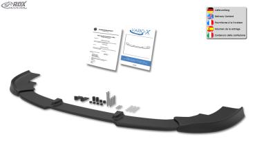 RDX Frontspoilerlippe VARIO-X für MERCEDES V-Klasse W447 AMG-Line Frontlippe "V1" Front Ansatz Vorne Spoilerlippe