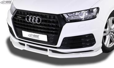 RDX Frontspoilerlippe VARIO-X für AUDI Q7 S-Line (4M) Frontlippe Front Ansatz Vorne Spoilerlippe
