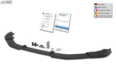 RDX Frontspoilerlippe VARIO-X für AUDI Q7 S-Line (4M) Frontlippe Front Ansatz Vorne Spoilerlippe