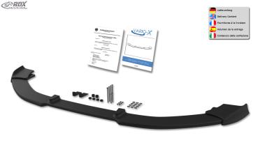 RDX Frontspoilerlippe VARIO-X für FORD Edge 2 Titanium / Trend (2015-2018) Frontlippe Front Ansatz Vorne Spoilerlippe