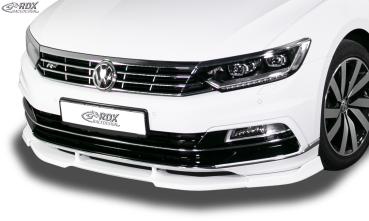 RDX Frontspoilerlippe VARIO-X für VW Passat 3G B8 R-Line (-2019) Frontlippe Front Ansatz Vorne Spoilerlippe