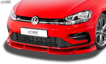 RDX Frontspoilerlippe VARIO-X für VW Golf 7 Facelift 2017+ R-Line & R Frontlippe Front Ansatz Vorne Spoilerlippe