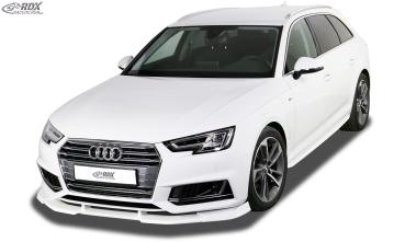 RDX Frontspoilerlippe VARIO-X für AUDI A4 8W B9 (-2019, für S-Line- bzw. S4-Frontstoßstange) Frontlippe Front Ansatz Vorne Spoilerlippe