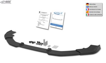 RDX Frontspoilerlippe VARIO-X für VW Tiguan (2011-2016) Frontlippe Front Ansatz Vorne Spoilerlippe
