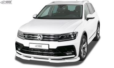 RDX Frontspoilerlippe VARIO-X für VW Tiguan (2016+) R-Line Frontlippe Front Ansatz Vorne Spoilerlippe