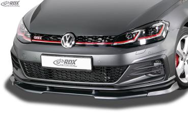 RDX Frontspoilerlippe VARIO-X für VW Golf 7 GTI / GTD / GTE Facelift 2017+ Frontlippe Front Ansatz Vorne Spoilerlippe