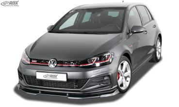 RDX Frontspoilerlippe VARIO-X für VW Golf 7 GTI / GTD / GTE Facelift 2017+ Frontlippe Front Ansatz Vorne Spoilerlippe