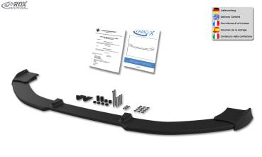 RDX Frontspoilerlippe VARIO-X für VW Polo 2G Frontlippe Front Ansatz Vorne Spoilerlippe