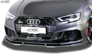RDX Frontspoilerlippe VARIO-X für AUDI RS3 8V 2017+ Frontlippe Front Ansatz Vorne Spoilerlippe