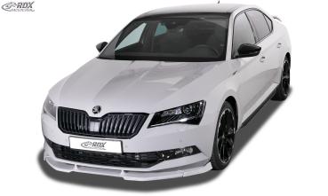 RDX Frontspoilerlippe VARIO-X für SKODA Superb 3 (3V) Frontlippe Front Ansatz Vorne Spoilerlippe