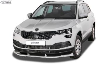 RDX Frontspoilerlippe VARIO-X für SKODA Karoq (NU) 2017+ Frontlippe Front Ansatz Vorne Spoilerlippe