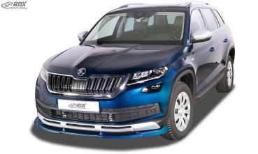 RDX Frontspoilerlippe VARIO-X für SKODA Kodiaq Scout (NS) Frontlippe Front Ansatz Vorne Spoilerlippe
