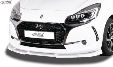 RDX Frontspoilerlippe VARIO-X für CITROEN DS3 (2016+) Frontlippe Front Ansatz Vorne Spoilerlippe