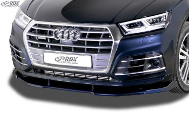 RDX Frontspoilerlippe VARIO-X für AUDI Q5 (FY) S-Line & SQ5 Frontlippe Front Ansatz Vorne Spoilerlippe