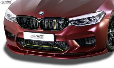 RDX Frontspoilerlippe VARIO-X für BMW 5er M5 F90, G30 Frontlippe Front Ansatz Vorne Spoilerlippe