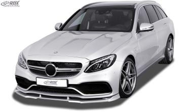 RDX Frontspoilerlippe VARIO-X für MERCEDES C-Klasse C 63 AMG W205, S205, C205 Frontlippe Front Ansatz Vorne Spoilerlippe