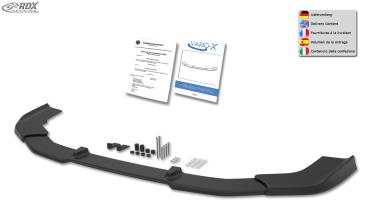 RDX Frontspoilerlippe VARIO-X für HYUNDAI i30 N 2018+ Frontlippe Front Ansatz Vorne Spoilerlippe